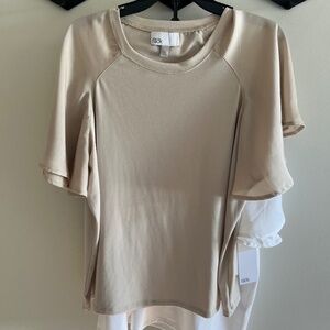 Nordstrom Rack -2 Pack T-shirt /Blouses w/ flouncy sleeves